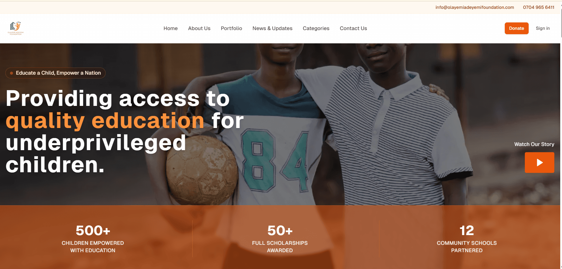 Olayemi Adeyemi Foundation (OLAF)